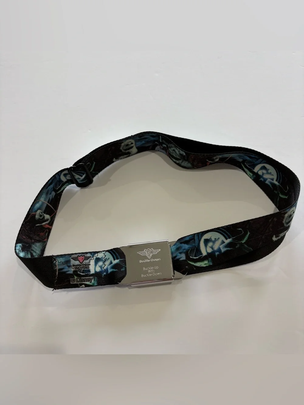 Disney Nightmare Before Christmas Jack Skellington Buckle-Down Seatbelt Belt